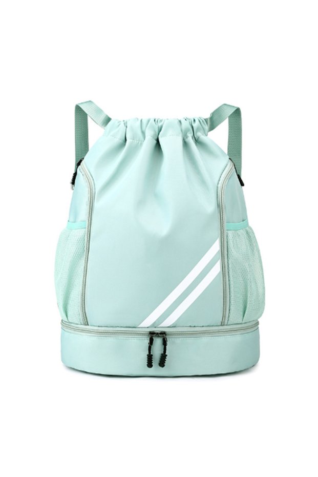 Green Sport Gym Bag Backpack Women Camping Large Football Basketball Big Fitness Shoes School Bolsas