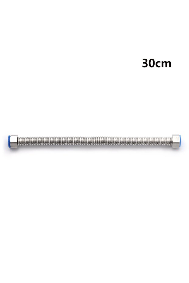 30CM G1/2" Stainless Steel Corrugated Supply Hose Water Heater Connector Plumbing Pipe Hose Tube Thi