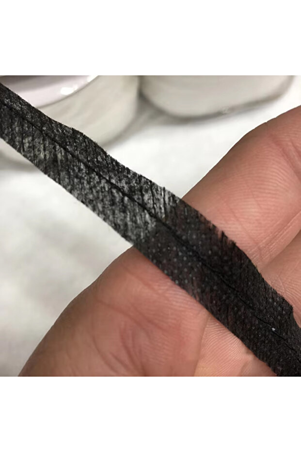 10M Black 10Meters Single-sided Non-woven Hot Melt Glue Interlining Material DIY Handmade Craft Sewi