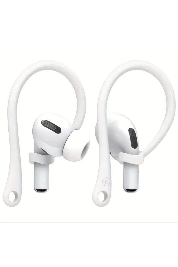 Earhook white Soft Silicone Anti Lost Hook Earphones for Apple Airpods 1 2 3 Air Pods Pro Bluetooth