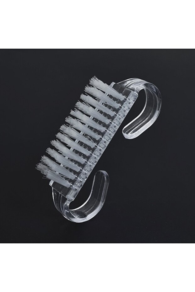 Clear 50pcs 5/10/20/50Pcs Nail Art Cleaning Brush, Small Size, Black, Manicuring Brush, Dust and Dir