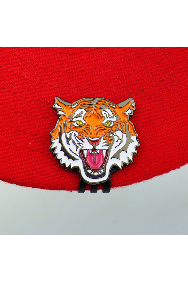 Black New Golf Accessories Golf Ball Marker Hat Clip Creative TIger Ball Mark LY5872