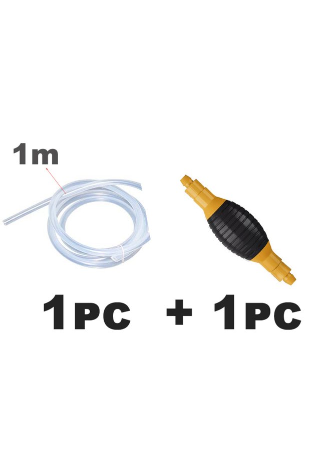 C Universal Hand Gas Oil Pump Car Fuel Pump Manual Suction Pipe Water Fuel Syphon Pump Auto Engines