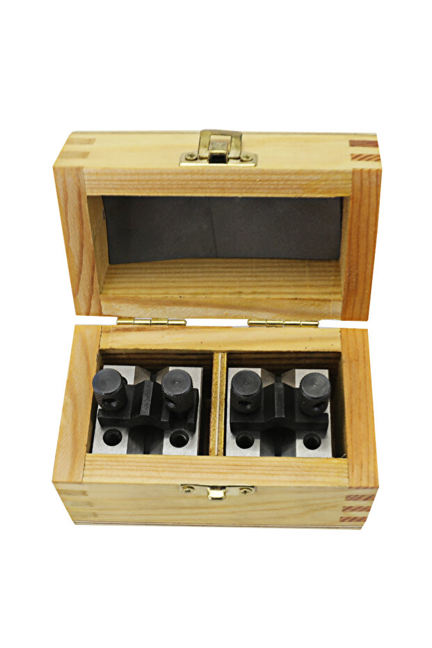 2pcs set V-block Set, 35x35x30mm, 1Set Contains 2Pcs, High Quality, Used to Clamping Tools on the Ma