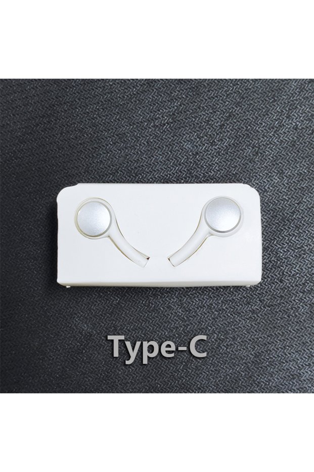Type C-White Original Type C Wired Earphone For Samsung Galaxy S23 S21 S22 Ultra Plus 3.5 mm Earbuds