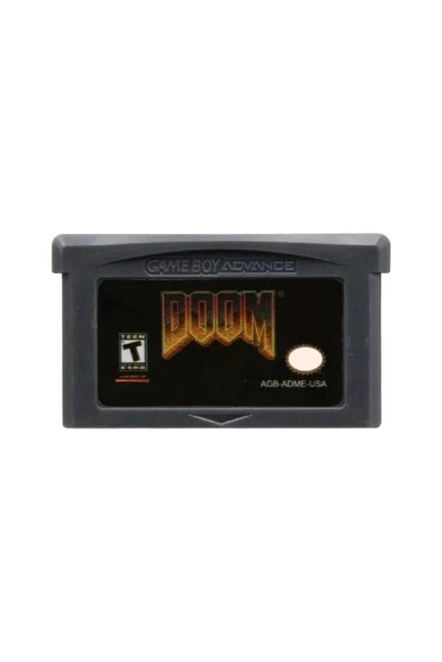 Bandai USA DOOM GBA Game Cartridge Final Fantasy Advance Wars Metroid Kirby Golden Sun Doom Breath o
