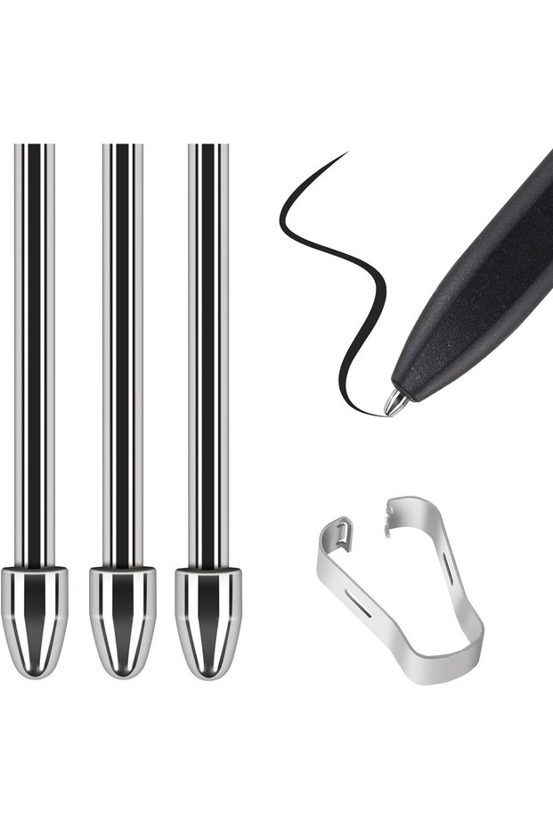 Metal 3Pc Stylus pen tip For Tablet Titanium Alloy Replacement Pen Tips 4096 Pressure Sensitivity a