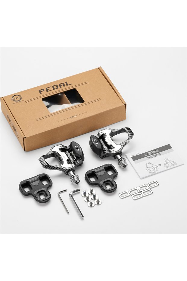 R31 For LOOK BKPTX R31 Road Bike Pedal Carbon Fiber Bearings Pedal For Look Keo Self-Locking Bicycle