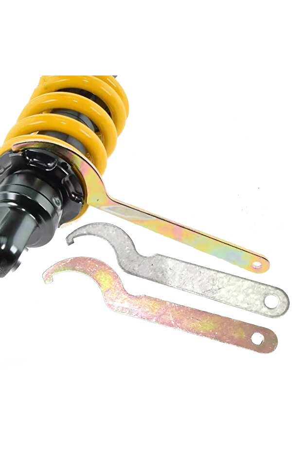 wrench 1 piece Metal Motorcycle Repair Tool Shock Absorber Suspension Tools C Spanner Wrench Hand To