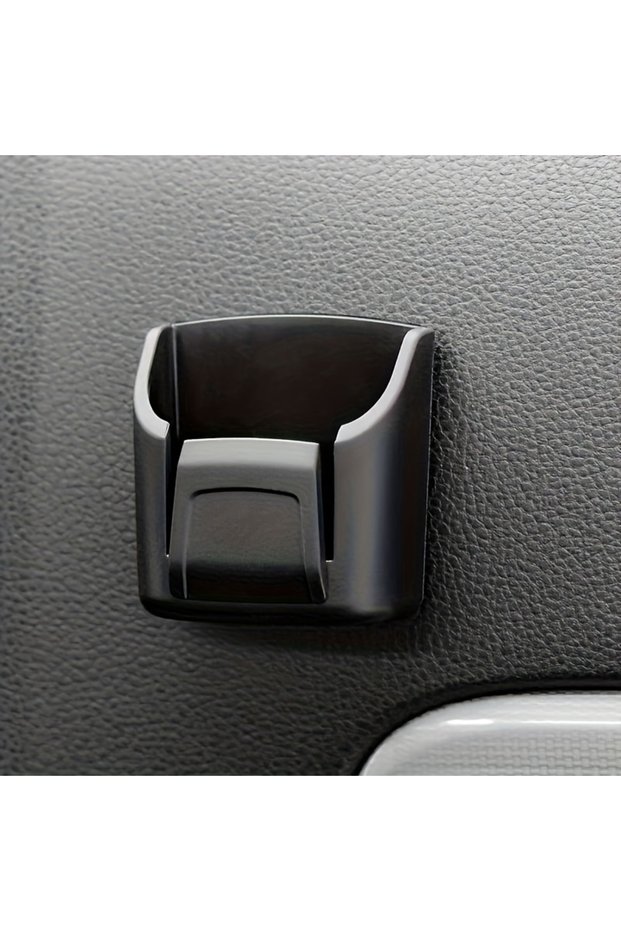 black Car Key Organizer, Suitable for Car Keys and Cards Storage, Dashboard Remote Control Box