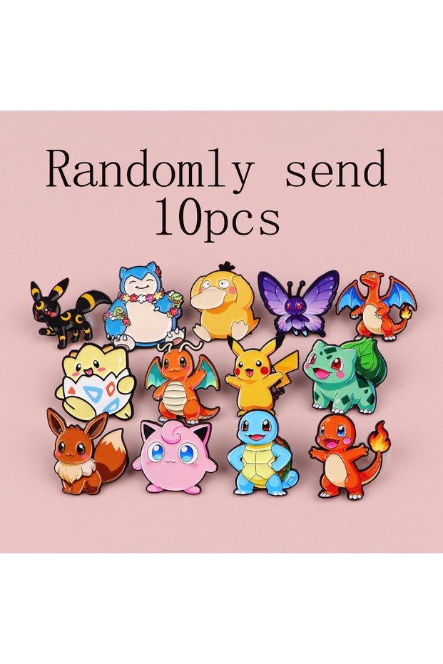 14 Cute Anime Dragon Monster Enamel Pin Cool Game Brooches Woman Men Backpack Accessories Bags Badge