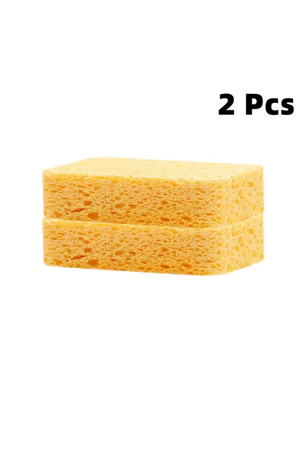 2pcs 2/5/10 PcsWood Pulp Melamine Sponge Eraser For Washing Dishes Double-side Multi-purpose Scourin