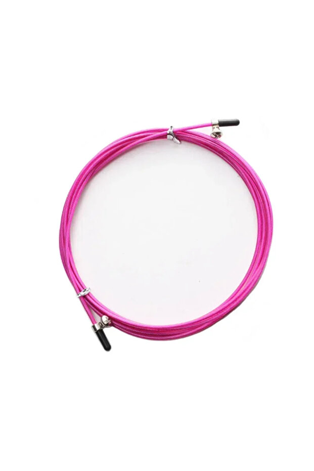 Rose red 3m Steel Wire for Jump Ropes Fitness Crossfit Spare Rope Replaceable Wire Cable Metal Spee