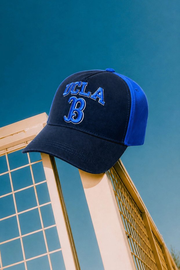Malibu Navy Blue Baseball Cap Embroidered - Unisex Hat