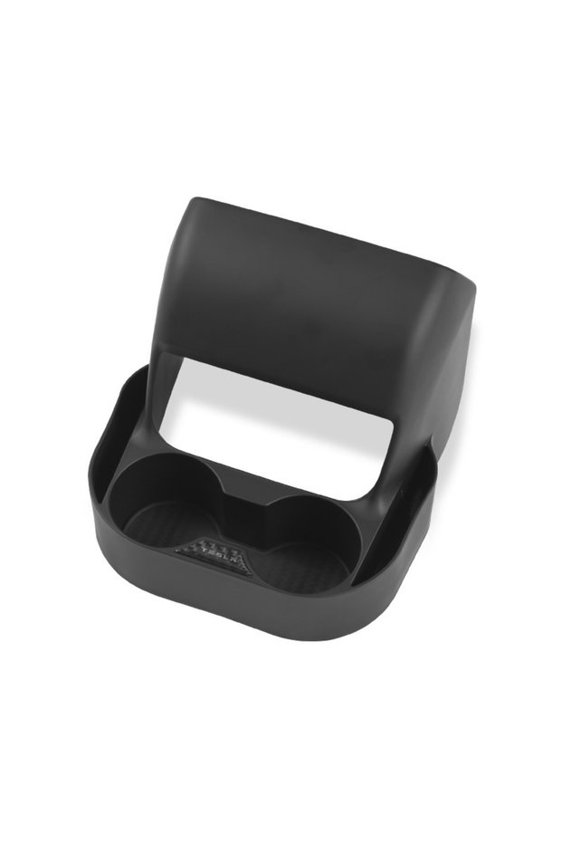 Black For Tesla Model 3 2017-2023 Y 2021-2023 Armrest Box Rear Air Outlet Organizer Storage Box Cup