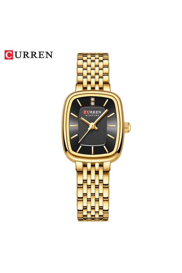 Curren C CURRN 9093 Women's Quartz Watch Fashion Leisure Diamond Simple Gold Silvery Steel Strip Wri