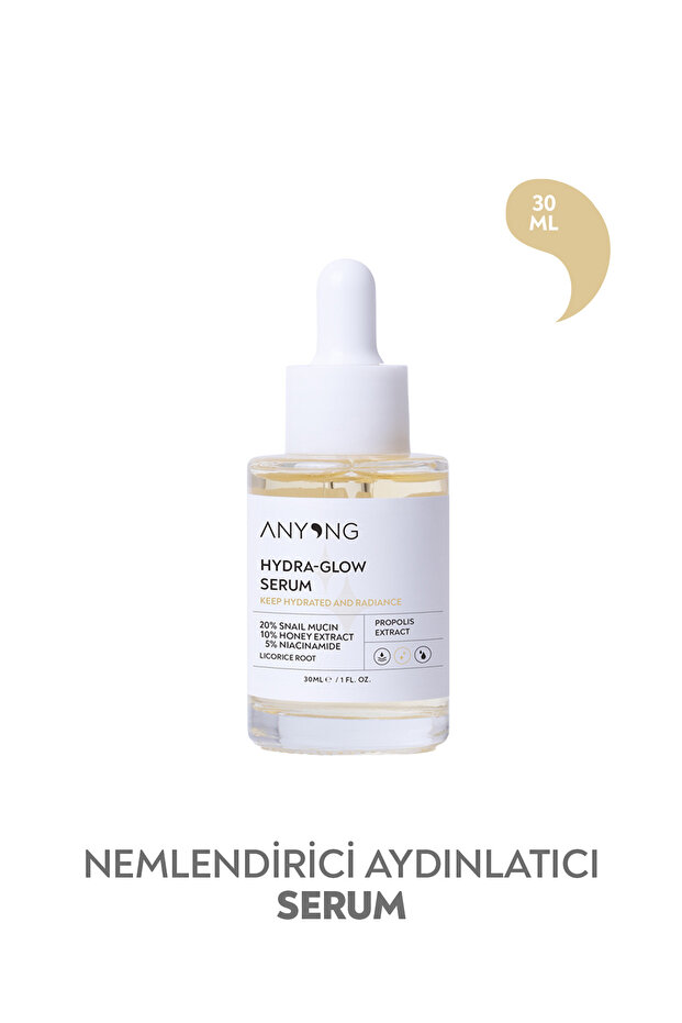 Moisturizing, Brightening, Soothing, Revitalizing Serum 30 ml (Snail Extract & Honey & Niacinamide)