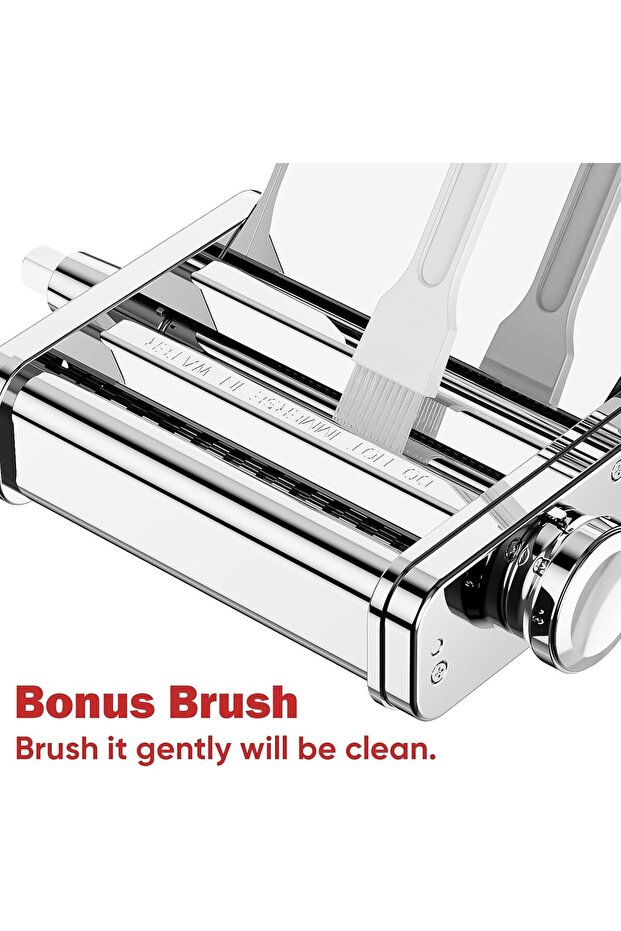 3in1 Pasta 304 3 in 1 Pasta Attachment for Kitchenaid Stand Mixer, All Metal Pasta Maker Kitchenaid