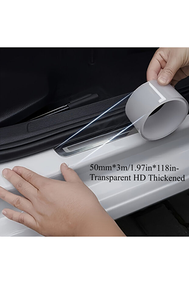 1pc Scratch and Collision Protection Strip, Car Door Edge Guard, Anti-Wear Plate Protector, Transpar