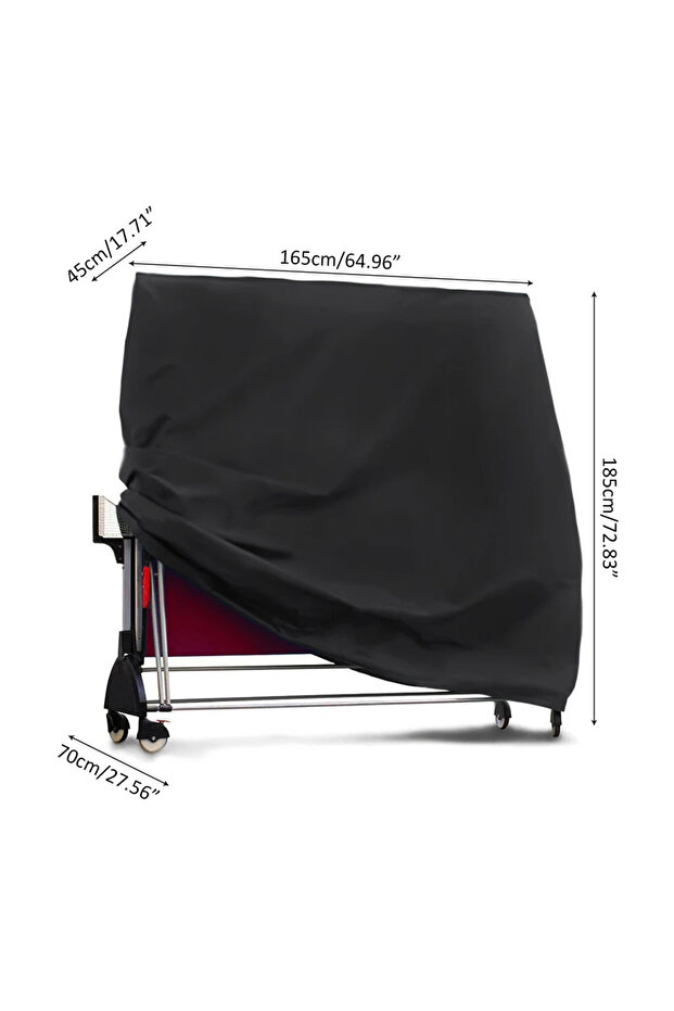 1Pcs 65x70x185cm Ping Pong Table Cover Heavy Duty Waterproof Dust-proof Table Tennis Protection Cove