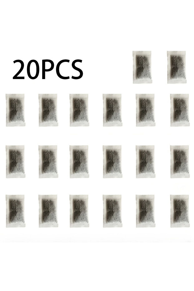 20PCS 20/40PCS Fish Tank Filter Activated Carbon Bags Premium Aquarium Filter Media Purifies Water R