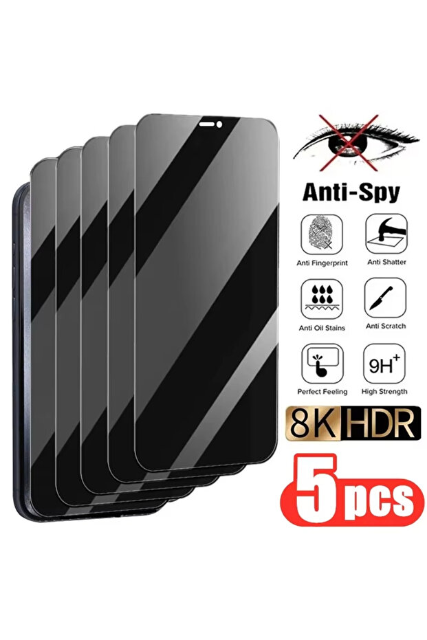 Anti Peeping 3PCS Galaxy A54 1-5PCS Privacy Screen Protectors Tempered Glass For Samsung A07 A06 A05