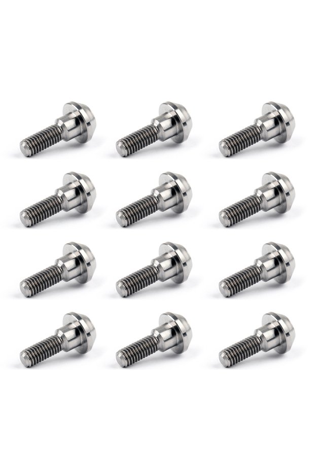 12PC Artudatech M6 x 20mm Titanium/Ti Disc Brake Rotor Bolts For Suzuki GSXR For Yamaha R1 R6 YZF Br