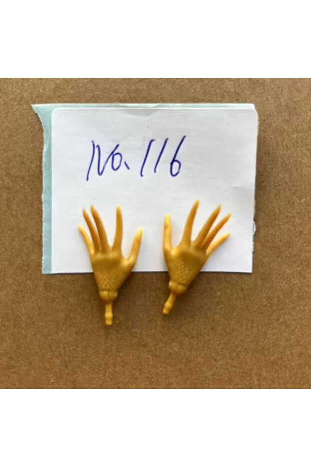 NO.116 1/6 Doll Replacement Hands Elbows Feet Black Brown White Beige Green Skin Original Doll Acces
