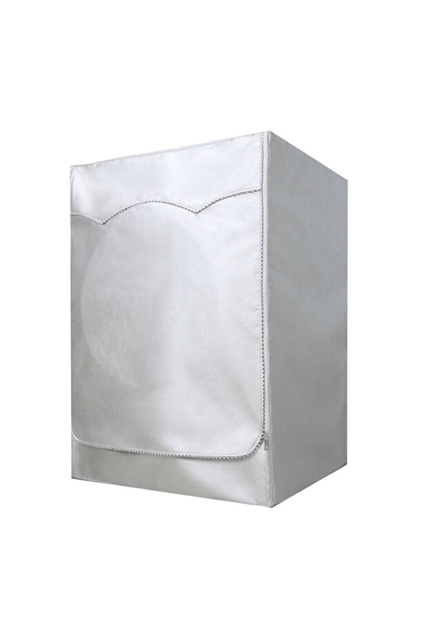 Dark Khaki Washing Machine Dustproof Cover Easy to Clean Anti-Corrosion Cover for Automatic Roller W