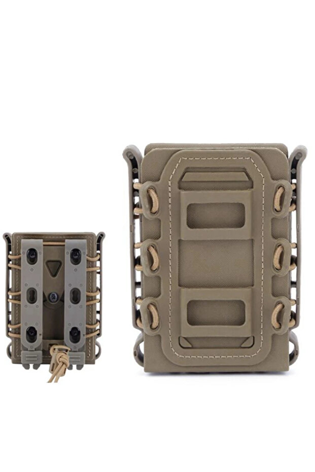 sand Tactical Magazine Pouch Molle for Ar15 M4 5.56 7.62 9mm Scorpion Fast Mag Quick Release Mag TPR