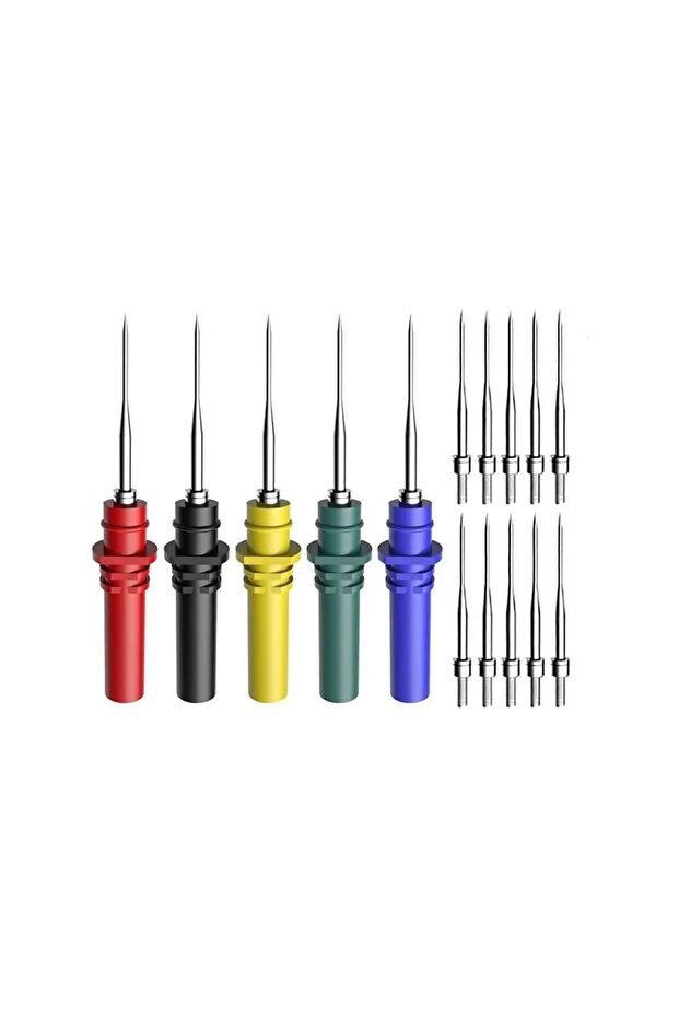 as the photo shows 15pcs Automotive Diagnostic Test Probe Puncture Needles Oscilloscope Probe Pins S