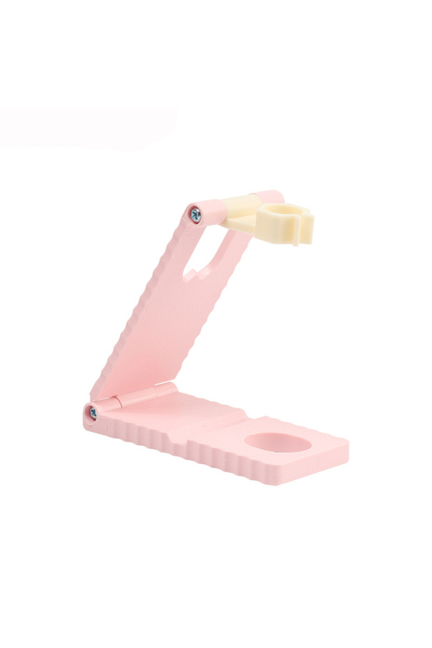 pink stand 1pcs UV/LED Nail Lamp Set Handheld Light with Stand Rechargeable USB Gel Polish Nail Drye