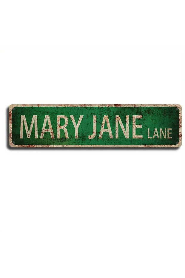 Mary Jane Vintage Country Retro Stoner Avenue Street Sign - 4''x16''/10cm*40cm - Great fo