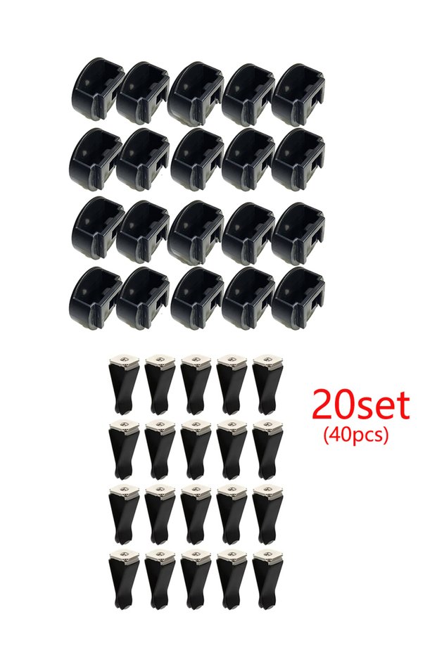xfj 20set 10/20set Sturdy Metal Car Vent Clips Air Freshener Decorative Auto Perfume Clip Durable In