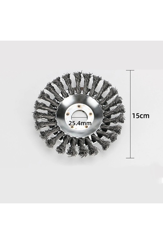 6 inch New 6/10 Inch Steel Grasss Trimmer Head Brushcutter Wire Debroussailleuse Weed Brush Blade Fo