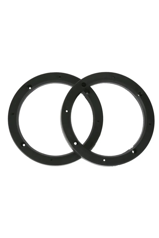 6.5 2Pcs Speaker Spacer Pad Adapter 6.5 Inch Plastic Fitting Audio Anti-Slip Autoradio Speaker Pakki