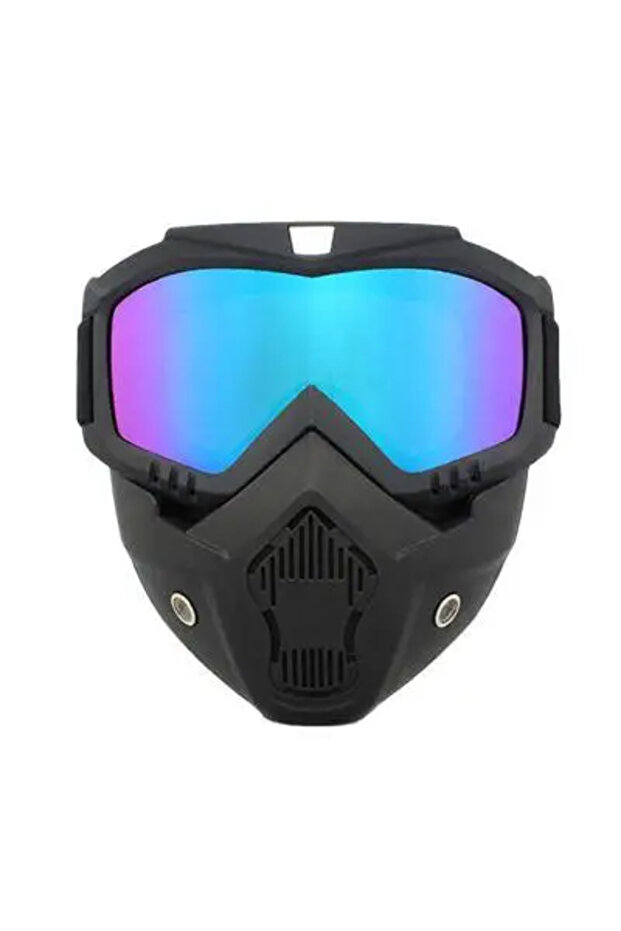 Razzle Dazzle Rose UV400 Protective Bicycle Motorcycle Helmet Mech Mask Motocross Sunglasses Windpro
