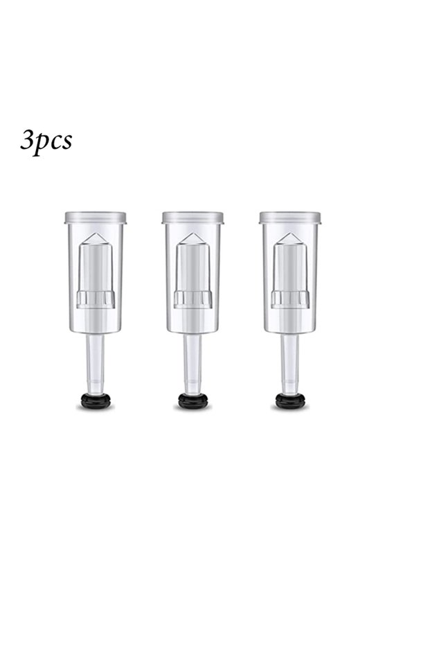 3pcs Plastic Airlock Homebrew Airlock Set with Silicone Grommets for Preserving Brewing Making Wine