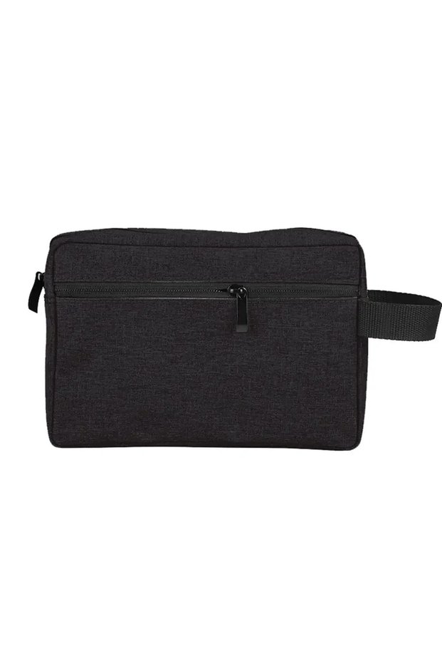 Black Waterproof Travel Toiletry Bag for Men Women Cosmetic Makeup Organizer Case Beauty Wash Pouch