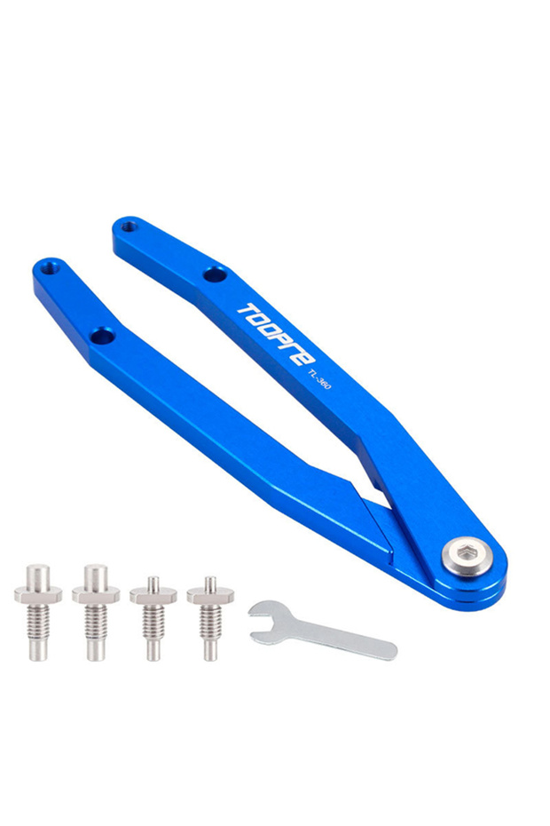 TL-360 Blue TOOPRE Bike Crank Arms Cap Pin Spanner Adjustable Tool Bicycle Hub Bottom Bracket Freewh