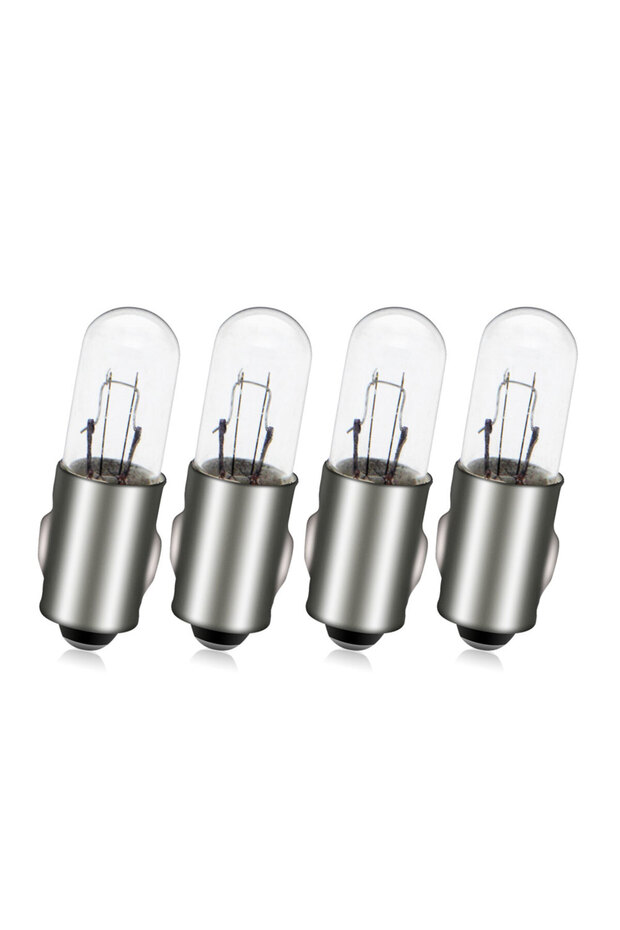 BA7S 12V 4x Halogen Indicator Lamp Bulb 6V 12V 24V 36V 2W Warm White BA7S 22*7mm Automotive Instrume