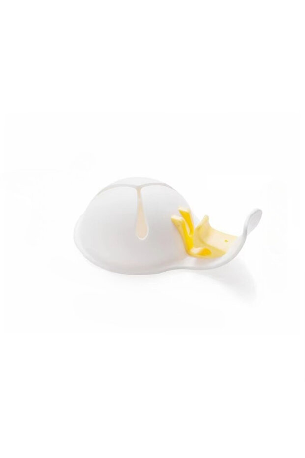 1pc Egg White and Yolk Separator Silicone Can Clamp on the Edge of the Bowl Small Kitchen Baking Sep