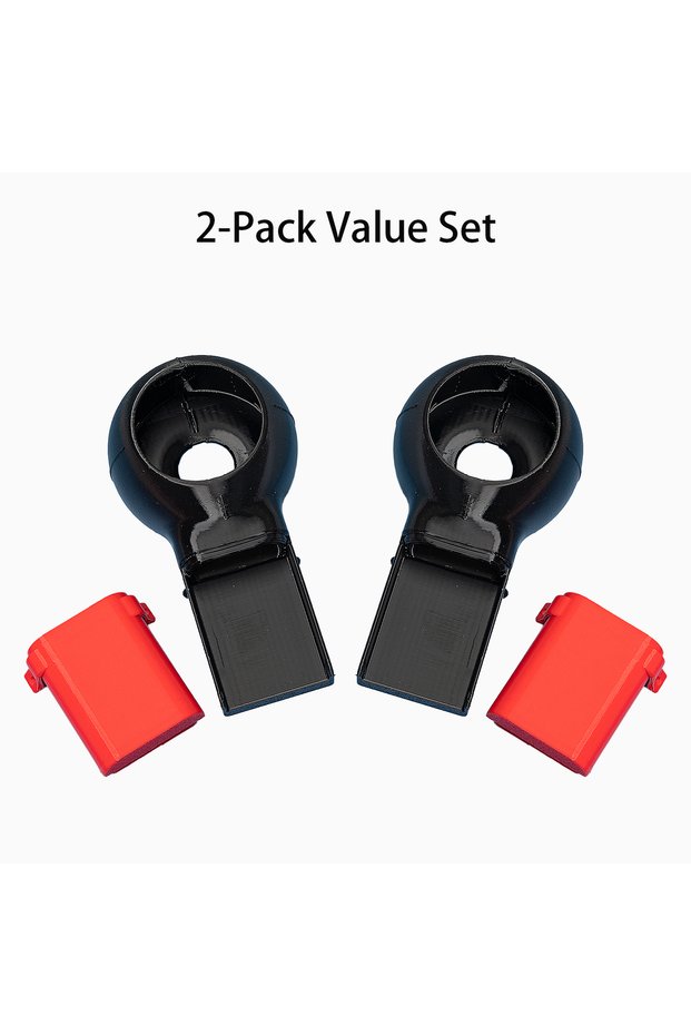 2 Pack Black and Red Drill Dust Collector With Rotating Joint, Drill Dust Cover For Electric Drill,