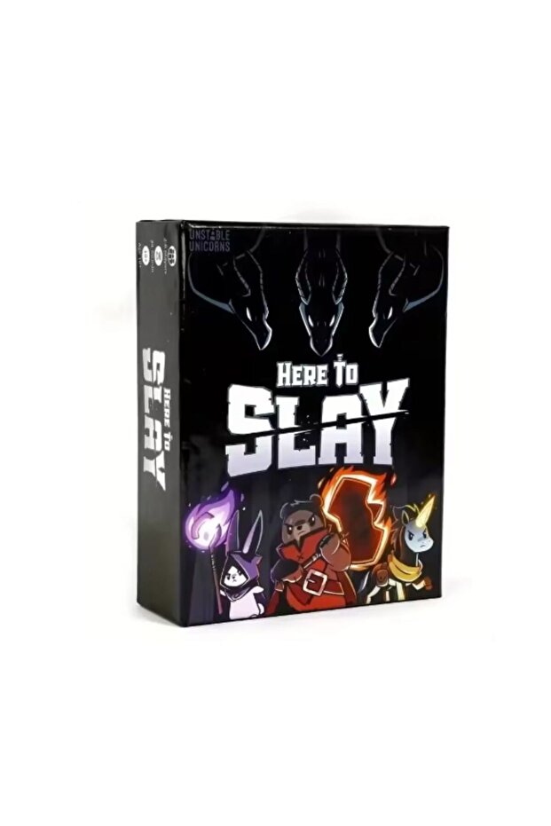 Here to Slay Newest TeeTurtle Here to Slay Base Game from The Creators of Unstable Unicorns A Strate