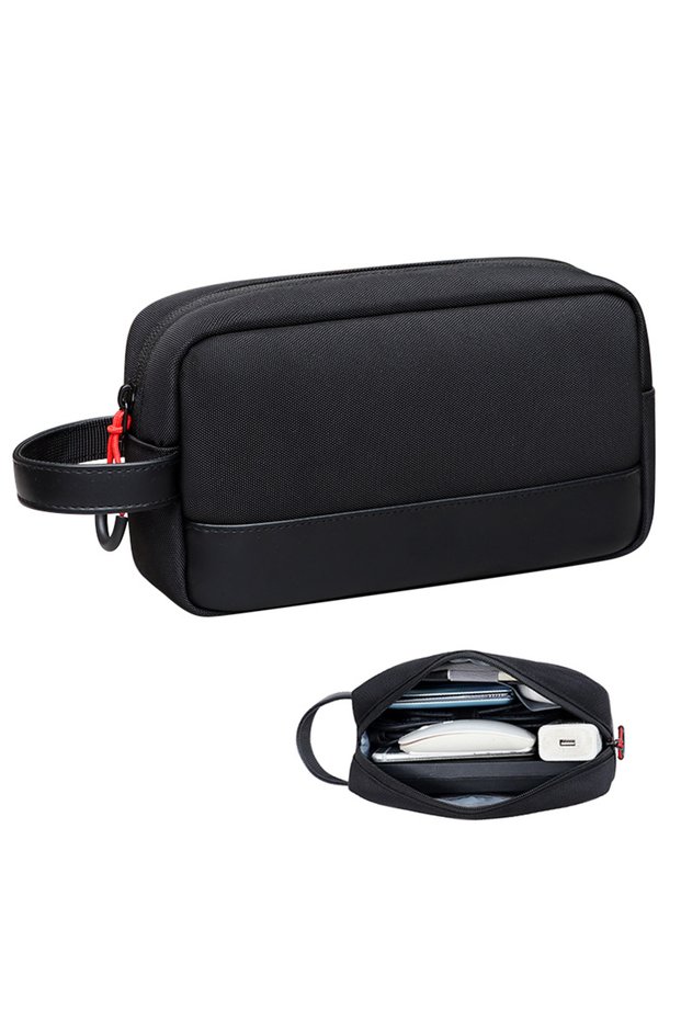 Black Cables Storage Bag Waterproof Digital Electronic Accessories Organizer Portable Travel Cable O