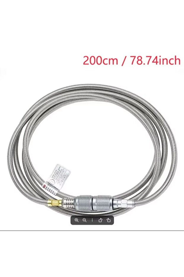 Z17 -2M Camping Gas Stove Adapter Butane Adapter Extension Hose Split Stove Converter Connection Hos