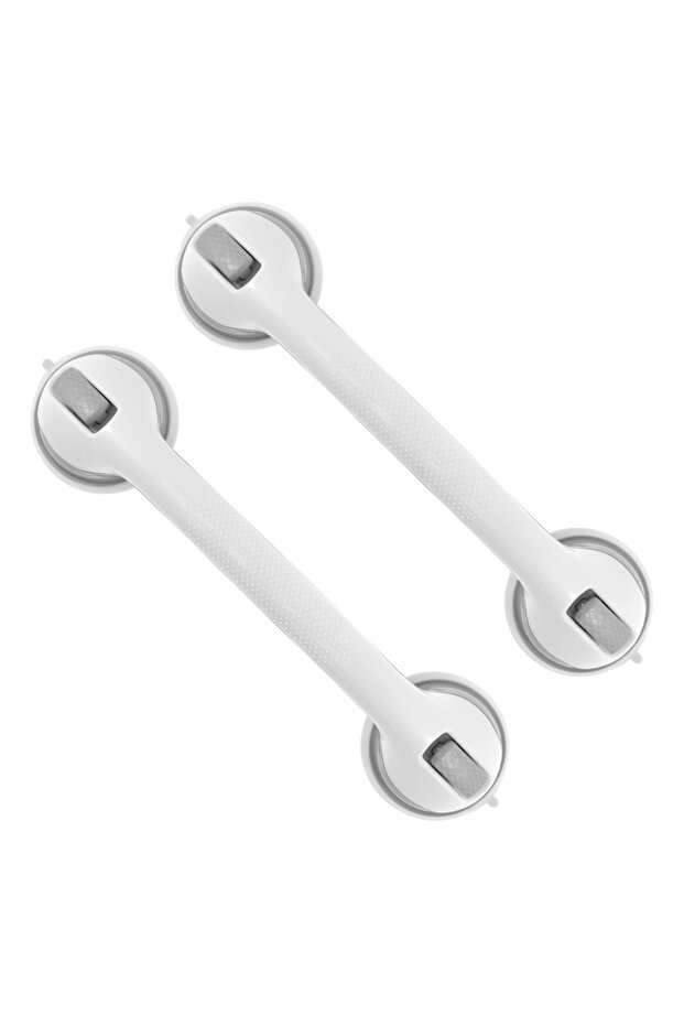 2Pcs 2Pcs Shower Handle Nonslip Shower Grab Handle Toilet Bathroom Safe Bathtub Grab Bar Plastic Vac