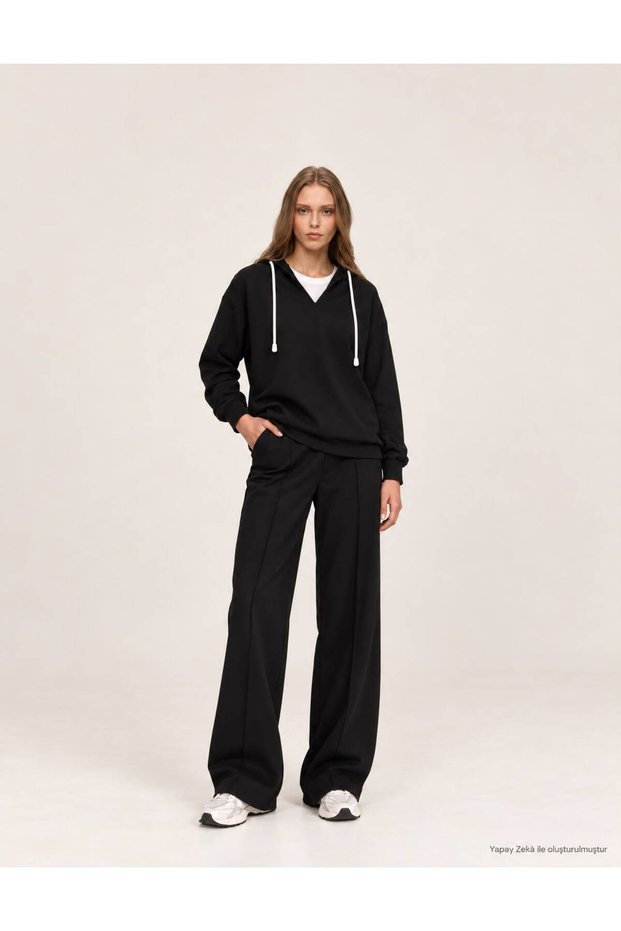 Hooded 3-Piece Modal Tracksuit Set