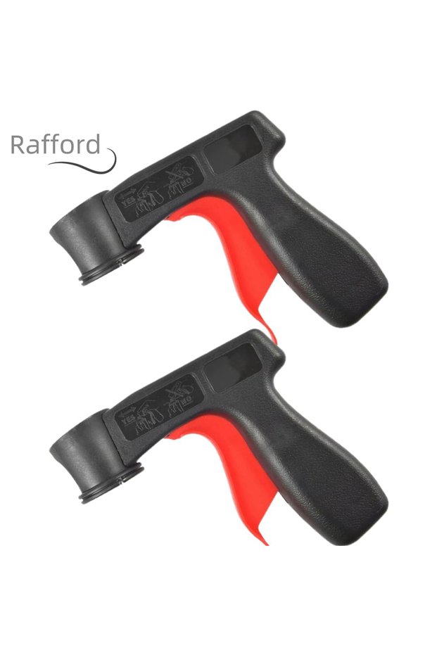 Rafford 2 Pcs Plastic Portable Spray Paint Handle Universal Reusable Car Color Changing Film Past...