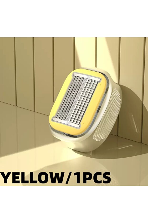 yellow-1pcs Manual Bald Head Special Razor: Smooth & Stubble-Free, Precision Trimming & Hair Removal